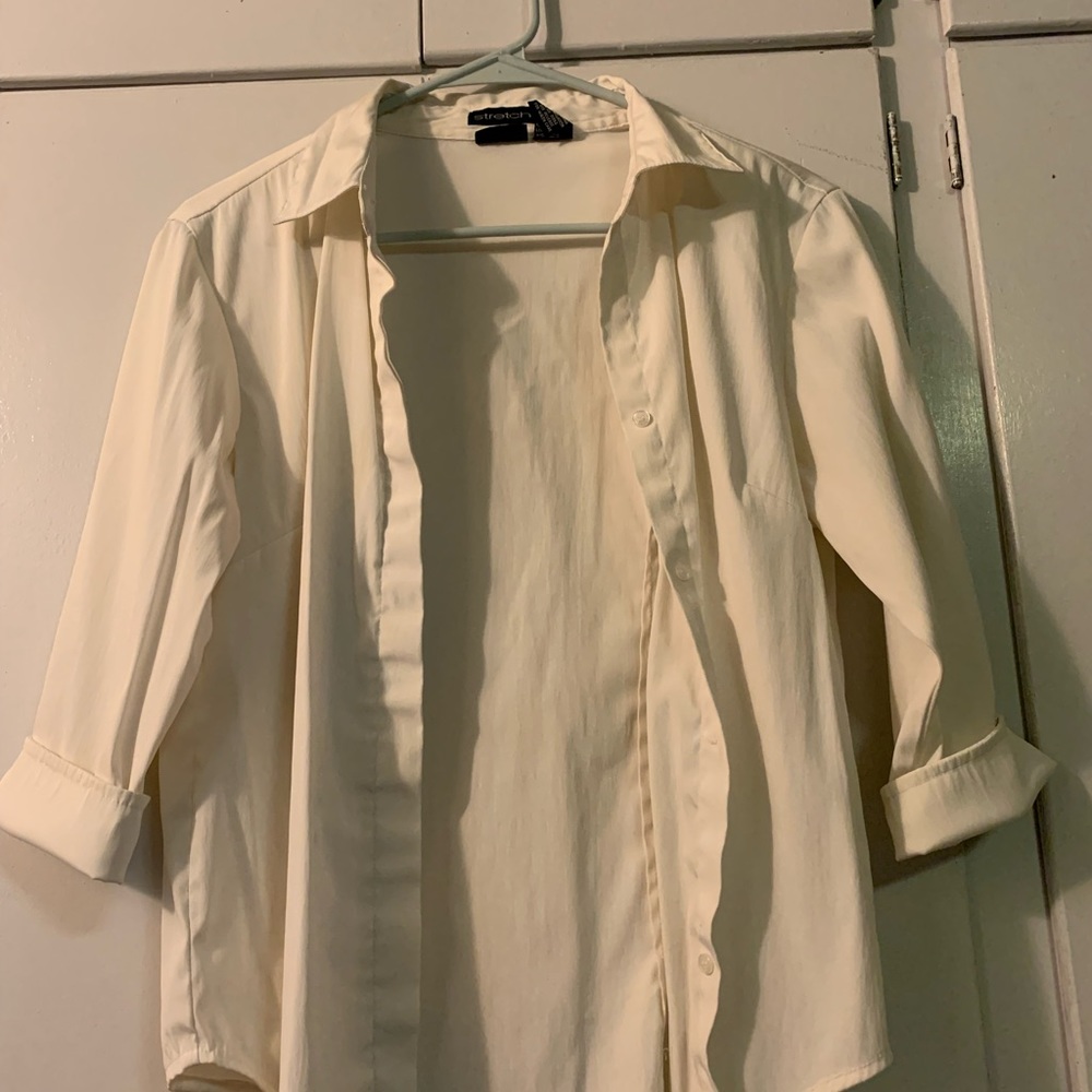 White button up shirt